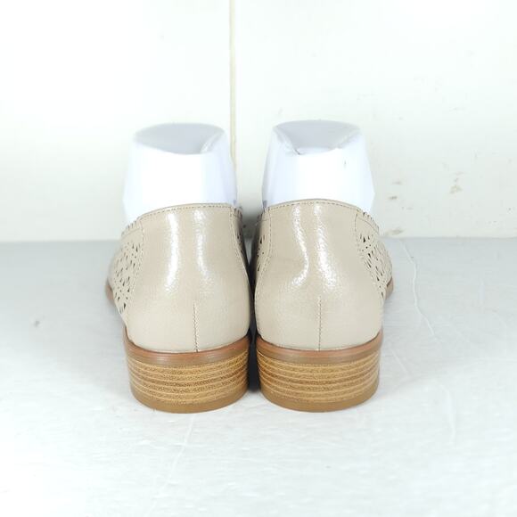 Patrizia by Spring Step Women's EU41 US10-10,5 Beige Perforated Slip On Loafers - Picture 10 of 14